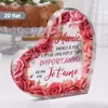 Nuevos Adornos de Manualidades Acrílicas 'Amor Nuevo' de Amazon para el Día de la Madre y Navidad, Regalos de Decoración de Escritorio