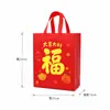 Bolsa de Regalo de la Suerte de Año Nuevo Bolsa de Embalaje Bolsa Tote Bolsa para Pasteles de Luna Tabaco y Alcohol Bolsa de Regalo Frutos Secos Snacks de Frutas Regalo Presente
