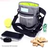 Bolsa de Alimentação para Passeio de Pet Mais Vendida da Amazon, Bolsa para Ração de Cachorro, Bolsa de Treinamento para Pets de Poliéster, Bolsa Preta para Petiscos de Pet