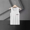 Chaleco de verano para hombre, camiseta de manga corta a la moda, chaleco deportivo de vallas, camiseta sin mangas para hombre