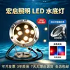 Luz Submarina LED Acero Inoxidable Impermeable Ip68 Luz Submarina Bajo Voltaje 24V Color Completo Luz de Paisaje Iluminación de Piscina Luz de Proyección