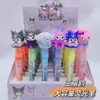 Nuevo Stitch 6 Mini Resaltador Estilo Caricatura Silicona Cabeza Única 6 Colores Bolígrafo para Cuaderno Premios para Estudiantes