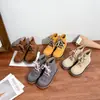 Botines Retro Otoño/Invierno 2026 para Mujer, Diseño de Cordones Multicolor, Estilo Ins Versátil, Moda Dr. Botas Martens con Punta Redonda Grande