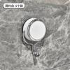 Gancho para toalla sin costuras gancho con ventosa fuerte vacío sin perforaciones carga pesada cocina baño puerta de baño pared trasera