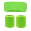 Deportes Fitness Ciclismo Baloncesto Bádminton Transpirable Alta Elasticidad Poliéster Algodón Absorción de Sudor Diadema Muñequera Banda para el Cabello traje