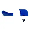 Cubierta de Pie para Escritorio y Silla de Plástico Cubierta de Pie para Escritorio de Aprendizaje Accesorios Tapa de Tapón para Tubo de Acero Almohadilla Ovalada Curva Silenciosa Cubierta de Pie