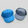 Gorras de Béisbol de Malla Sencillas con Combinación de Colores para Primavera y Verano para Hombres y Mujeres Sombrilla Deportiva Exterior de Malla Personalizada Gorras de Camionero Venta al por Mayor