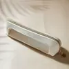 Bolsa de armazenamento para pincéis de maquiagem, bolsa transparente, bolsa de grande capacidade para lápis de sobrancelha e pincéis de sombra, estojo transparente de PU para lápis, bolsa de armazenamento, porta-canetas, estojo de lápis