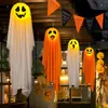 Fantasma Pendurado de Halloween Transfronteiriço Lanterna Luminosa Pendurada Enfeites Adereços de Halloween Suprimentos para Decoração de Festa