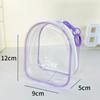 Bolsa de Almacenamiento para Bebé de Tres Años 10Cm/12Cm PVC de Alta Transparencia a Prueba de Polvo Bubble Mart Cochecito Juguete Hogar Luz Bolsa de Bebé