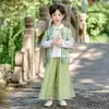 Disfraces de Performance para Recitación de Poesía de la Dinastía Han para Niños, Temporada Escolar de Otoño, Estilo Chino Antiguo, Traje Tang, Disfraces para Performance de Hermano y Hermana