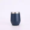 Taza Termo de Acero Inoxidable con Forma de Cáscara de Huevo Nueva Taza Pequeña y Práctica Taza de Gran Vientre Taza de Huevo con Doble Vacío Taza de Té Simple