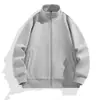 Ropa suelta transfronteriza para hombre Nueva chaqueta cárdigan con cuello alto Chaqueta casual versátil Sudadera deportiva de manga larga de moda para hombre