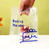 Bolsas de mano para llevar, bolsas de plástico, bolsas de embalaje, bolsas para empaque de postres y pasteles, bolsas para alimentos, bolsas de mano para panadería