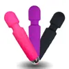 Varita Av Recargable Transfronteriza de Vibración Fuerte para Mujeres, Masaje Vibratorio, Estimulación Erótica, Estimulación del Punto G, Productos para Adultos al por Mayor