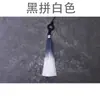 13cm Contas de Transferência Duas Cores Franja Degradê Franja Grampo de Cabelo Pingente Acessórios para Roupas Acessórios de Franja Pendurados Grande Quantidade e Preço Excelente