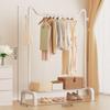 Perchero Vertical de Pie con Diseño Engrosado para Uso en Interiores, Adecuado para Dormitorio y Balcón del Hogar, Tendedero para Ropa, Perchero para Colgar Ropa