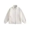 Jaqueta esportiva de inverno estilo de rua retrô americano, cardigã, moletom, casaco para casal, moderno para homens e mulheres