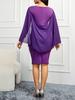 Primavera y verano ropa de mujer transfronteriza Nueva Amazon lentejuelas gasa ajustado falda de cadera sexy falda de longitud media fiesta recepción