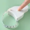 Mini Trena, Trena Profissional para Medições Corporais, Fita Métrica Macia para Medir Cintura e Busto, Trena Fitness Retrátil Automática