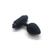 Fabricantes de brinquedos sexuais atacado Nova vibração dez frequência silicone parte traseira plug anal brinquedos alternativos para homens e mulheres plug anal