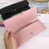 Bolsa Macia Rosa para Menina Caixa para Óculos Moda Masculina Caixa de Óculos de Sol de Couro Caixa de Óculos de Sol com Corda Portátil Durável