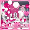 Set de Cadena de Globos de Cumpleaños de Celebridad de Internet para Adultos Ceremonia Cumpleaños Aniversario Decoración de Atmósfera de Alta Gama Set de Globos de Comercio Exterior