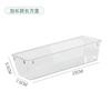 Caja de Almacenamiento de Escritorio Compartimento Transparente Almacenamiento de Plástico Combinación Sala de Estar Dormitorio Balcón Mesa Cocina Organizador de Cajones Caja