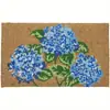 Nueva alfombrilla de suelo estilo americano transfronteriza para entrada, resistente a la suciedad, fácil de mantener, resistente al desgaste, alfombrilla decorativa para baño en stock
