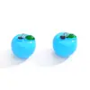 Colgante de Fruta de Manzana Tridimensional Colorido Accesorios DIY Correa para Teléfono Móvil Collar Llavero Colgante Decorativo