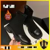 Botines elásticos para mujer, colección otoño/invierno 2026, forrados de felpa para abrigar, botines cortos, estilo británico retro, tacón grueso, botas estilizadas