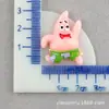 Materiales de Dibujos Animados con Resina de Patricio Estrella, Stitch, Tigger Pegamento Cremoso para Manualidades Funda de Teléfono Accesorios para el Cabello para Niños