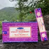 Madeira Dourada para Incenso Staya Sai Baba, Incenso em Palito de Bambu, Fragrância Floral, Incenso do Tibete, Incenso em Palito Fresco, 15g, 50 Tipos Disponíveis