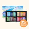 Bastão de pintura a óleo de baleia Anmei 24 cores 36 cores 48 cores macaron Morandi cor única cor pesada bastão giz de cera jardim de infância macio