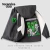 Minecraft Roupas Minecraft Jaqueta Jaqueta com Capuz Creeper para Meninos Roupas Infantis Primavera Outono Inverno