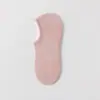 Meias de Yoga Femininas de Verão Finas de Silicone Antiderrapantes Invisíveis de Algodão Penteado Absorventes de Suor e Desodorantes Meias Cano Baixo Esportivas para Pilates
