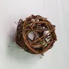 Estrella de Cinco Puntas de Ratán Bola de Ratán Anillo de Madera Decoración Festiva Decoración de Escaparate de Centro Comercial Adornos Colgantes Navideños Decoraciones Colgantes Artículos de Exhibición