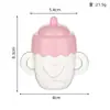 Caja de embalaje de dulces creativa estilo europeo caja de plástico transparente ps baby shower regalo para bebé caja de dulces