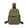 Mochila Nueva Multifuncional de Color Sólido Simple para Mujer, Moderna, Ligera y Versátil para Salidas Diarias, Ocio y Escuela