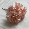 Hortensia de Mallorca de 5 cabezas sin hojas, flor artificial para boda, decoración DIY, flor de seda para carretera, comercio exterior, flor de simulación transfronteriza.