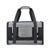 Bolsa de Transporte para Gatos Personalizada Portátil Respirável Dobrável Bolsa Tote para Pet Grande Capacidade Gato Cachorro Portátil para Exterior Bolsa de Transporte para Gatos