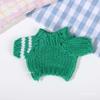 Roupas para Bonecas de 10cm Atacado Roupas de Tricô Roupas Criativas Suéter Acessórios para Bonecas Boneca de Algodão Roupas Pequenas para Bonecas