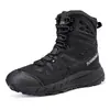 Botas de combate, botas de senderismo para exteriores de caña alta, botas de campo, botas tácticas de talla grande para uso transfronterizo, botas de entrenamiento para desierto, botas de suela gruesa