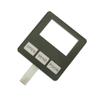 Interruptor de membrana táctil plano personalizado, interruptor de membrana táctil inductivo, interruptor de membrana digital flexible e impermeable.