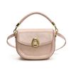 Bolsa de Mão Feminina de Couro Macio com Textura de Luxo Bolsa Sela Nova Moda Retro Grande Capacidade Versátil Ombro Transversal Pequena Quadrada