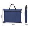 Deli 5840 Bolsa de Archivos Censo Portátil Lona Cremallera Bolsa Doble Capa Bolsa de Almacenamiento Simple Oficina Venta al por Mayor