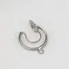 Convertidor de Pinza para Oreja de Espiral Antimosquitos Accesorios para Pendientes DIY Moda Estilo Colgante Redondo Pendientes sin Perforar Venta al por Mayor