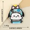 Bordado Computadorizado Lixin Desenho Animado Fofo Cachorrinho Autoadesivo Caixa Decoração Acessórios de Roupa Adesivo de Tecido Patch
