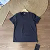 Nova camiseta de secagem rápida de verão para homens e mulheres, de manga curta, adequada para treinamento esportivo, macia e amiga da pele, estilo básico com gola redonda 12945