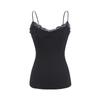 Camisola de Encaje Spice Girl de Estilo Puro para Mujer Verano 2025 Ajustada Ajustada Base Interior Top Cómodo